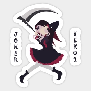 Cute Joker Fujiwara Chika Shirt Sticker